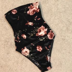 UO floral bodysuit